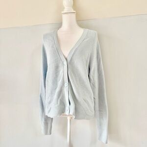 Lululemon Athletica Soft Blue Cardigan